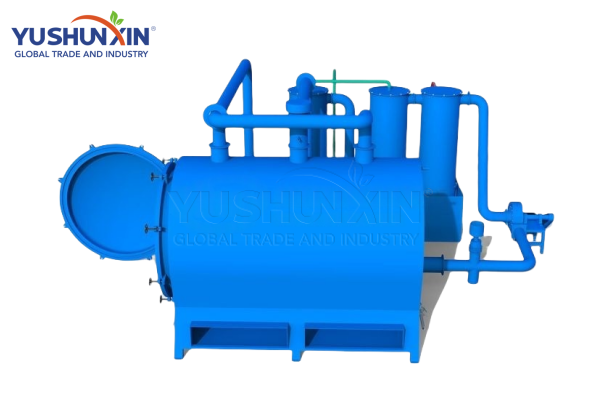 How does syngas utilization technology reduce landfill dependence?